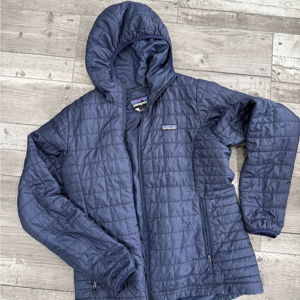 Patagonia Dark Blue Quilted Jacket